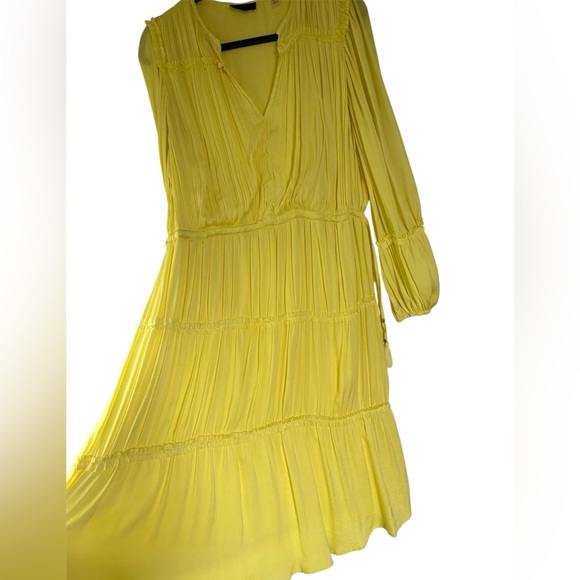 T TAHARI Cinched Waist Tiered Midi Dress, XL - Picture 5 of 11